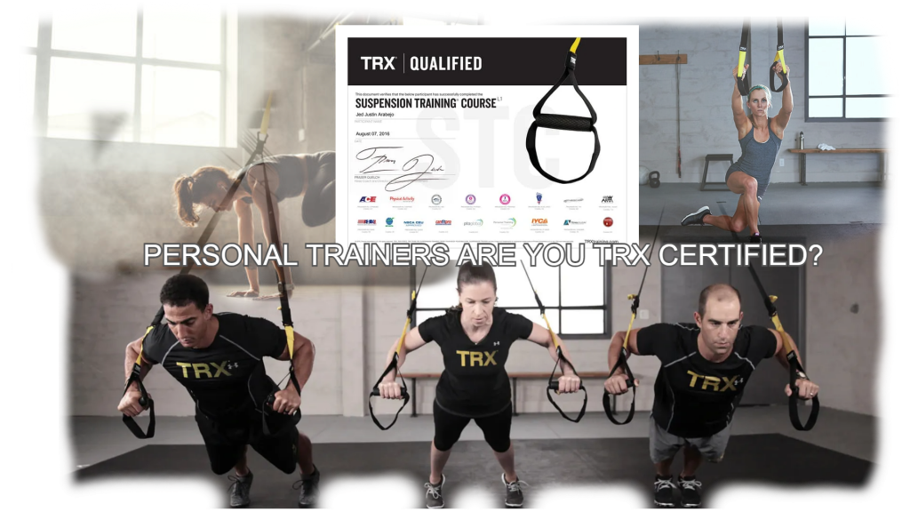 Gym Fit me recommends personal trainers to be TRX certified and heres why